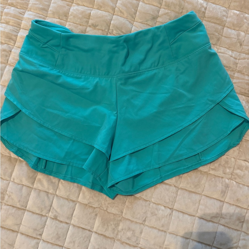 CALIA by Carrie Underwood Turquoise Athletic Shorts